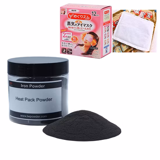 2 Mikron 99,99 Desoxidationsmittel für Lebensmittel-Eisenpulver